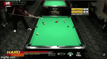 CB behind ball on rail off two rails