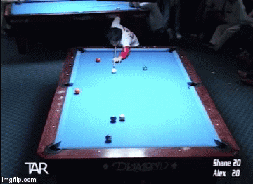 CB stun off two rails