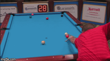 roll forward off rail over ball