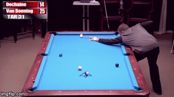 thin four rails across table