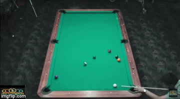 three-rail CB hide across table